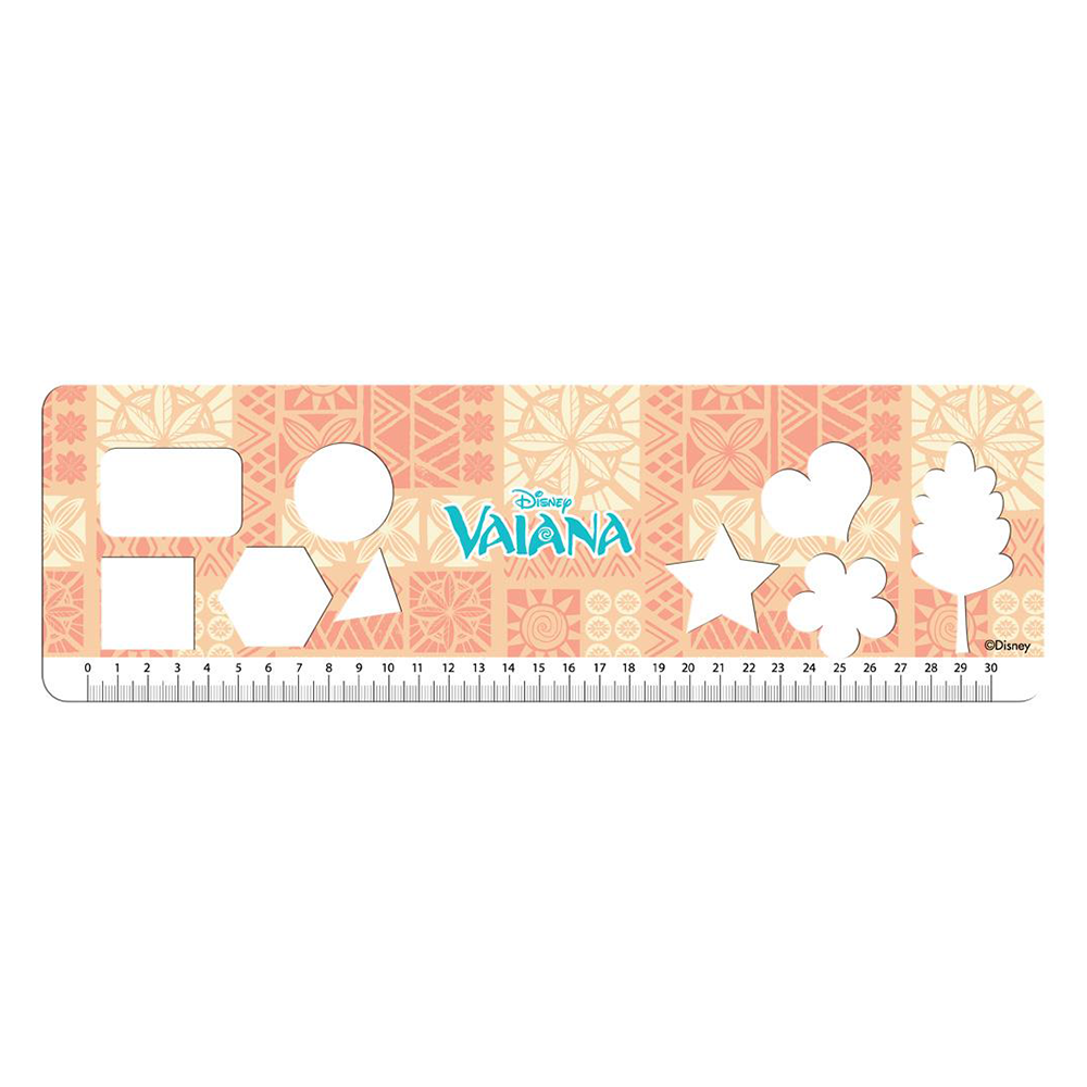 Μπλοκ Ζωγραφικής Vaiana 2 23x33 εκ με 40 Φύλλα, Αυτοκόλλητα & Στένσιλ σε 2 Σχέδια - 1 Τεμάχιο