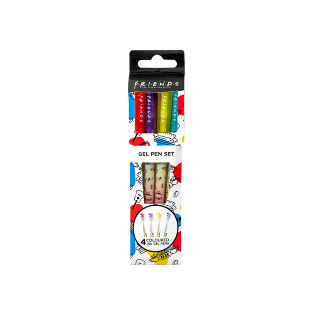 Blue Sky Στυλό 4τμχ  Friends Gel Pen Tie Dye