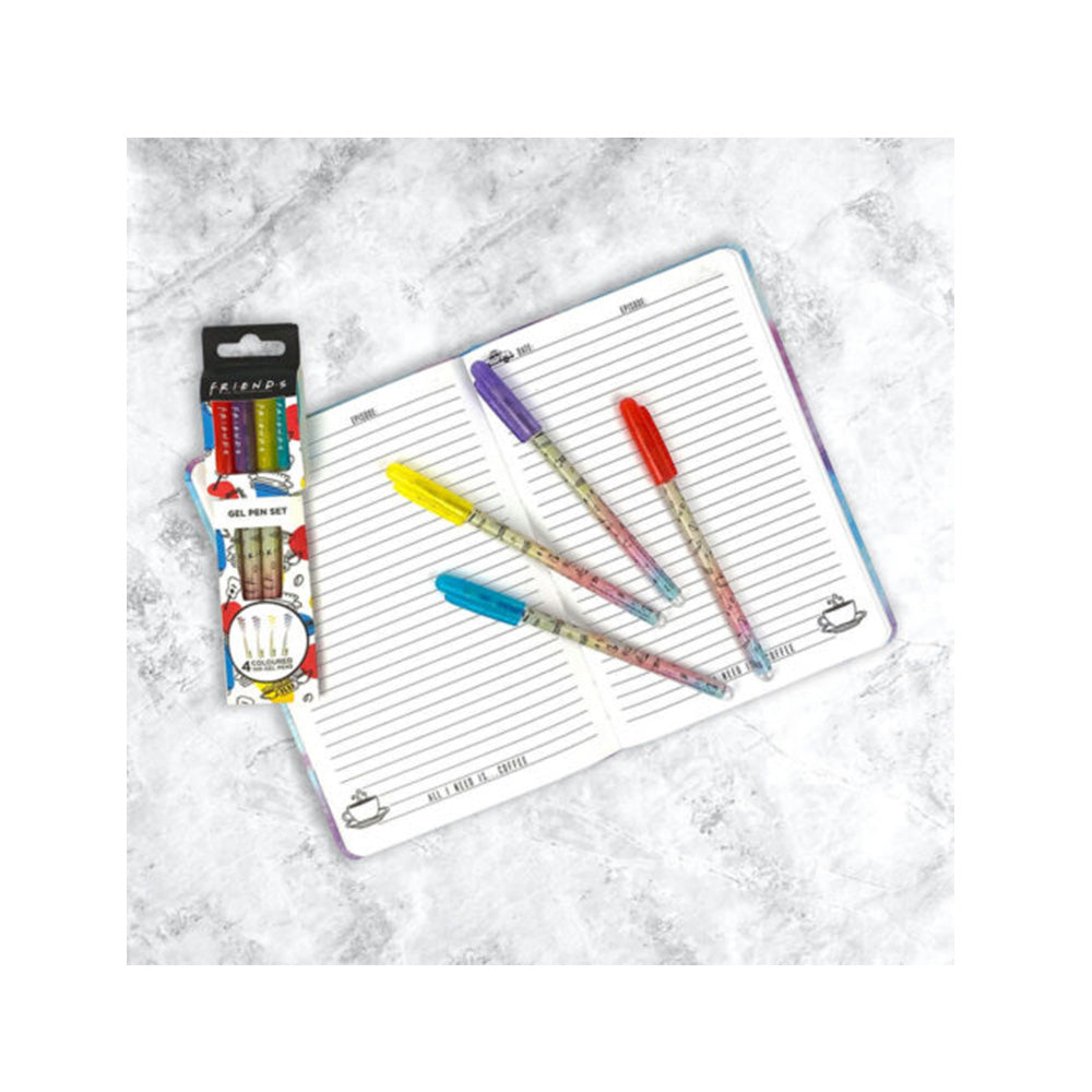 Blue Sky Στυλό 4τμχ  Friends Gel Pen Tie Dye