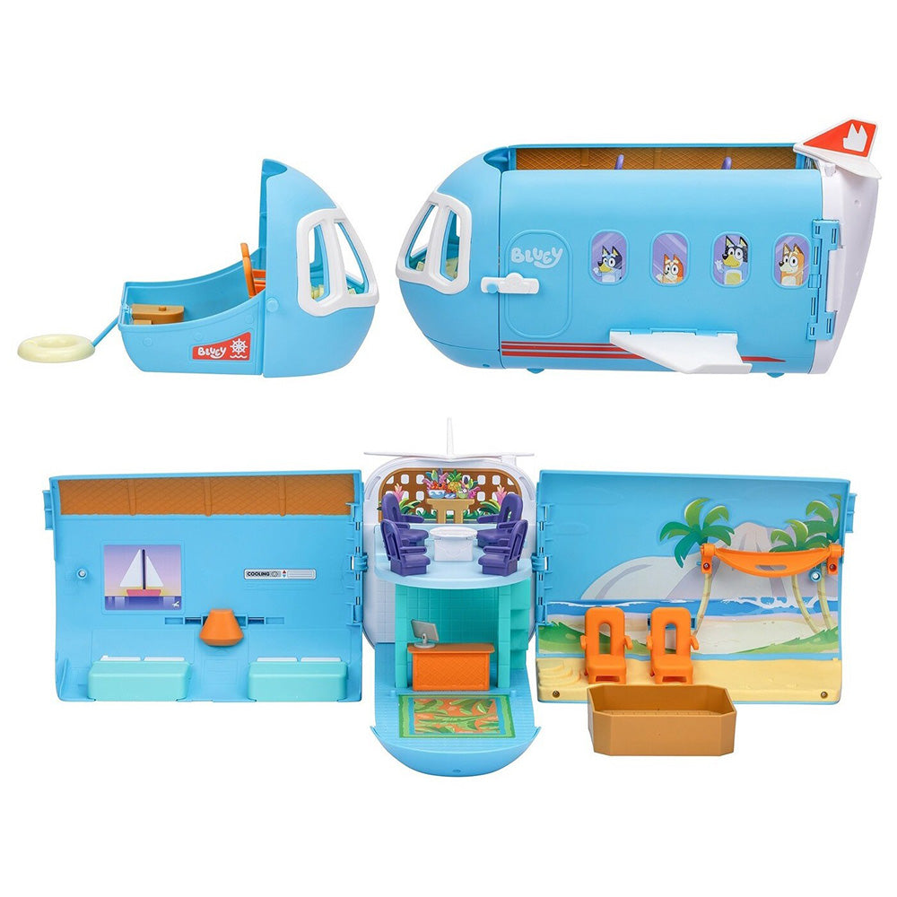 Giochi Preziosi Bluey 3 Σε 1 Σετ Παιχνιδιού Αεροπλάνο 