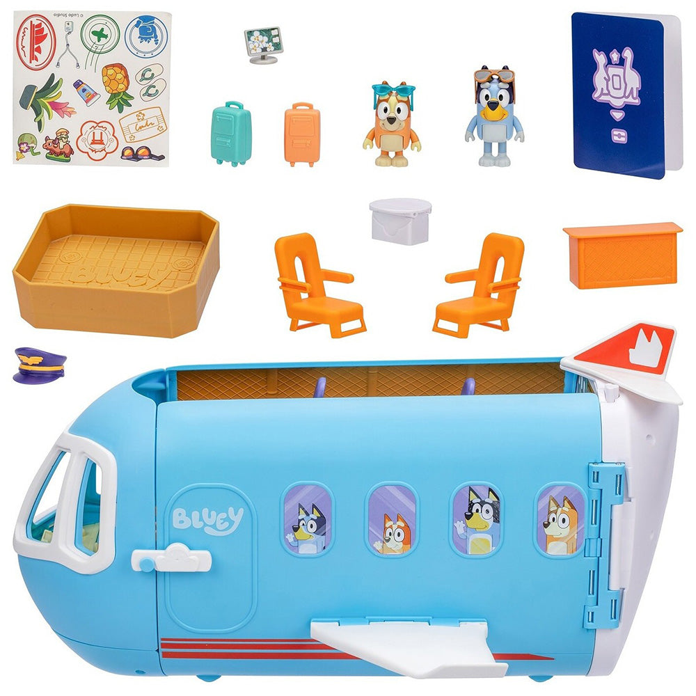 Giochi Preziosi Bluey 3 Σε 1 Σετ Παιχνιδιού Αεροπλάνο 