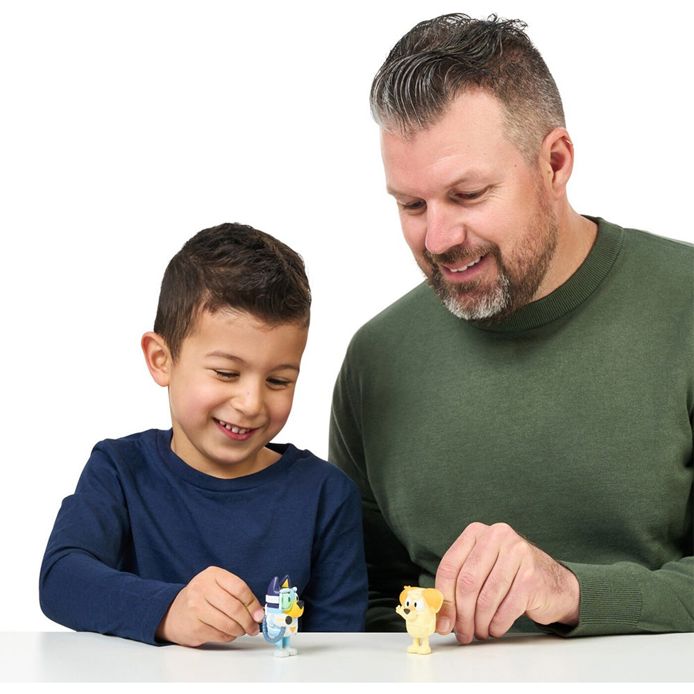 Giochi Preziosi Bluey 2 Τμχ Φιγούρες Σε 2 Σχέδια - 1τμχ