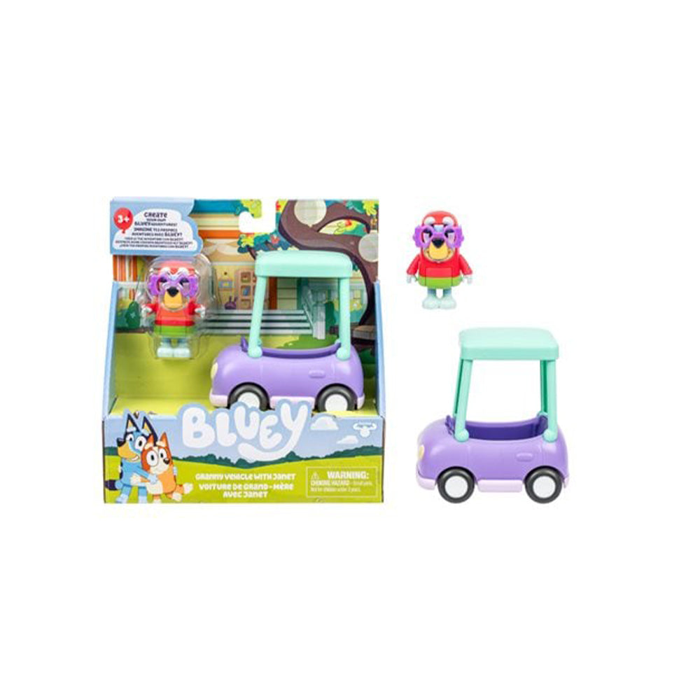 Giochi Preziosi Bluey S13 Όχημα &  Φιγούρα 6εκ 3 Σχέδια - 1τμχ