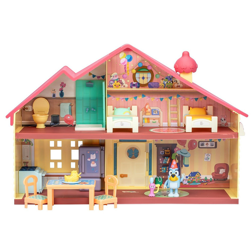 Giochi Preziosi Bluey Σετ Παιχνιδιού Σπίτι Ώρα Για Πάρτυ 