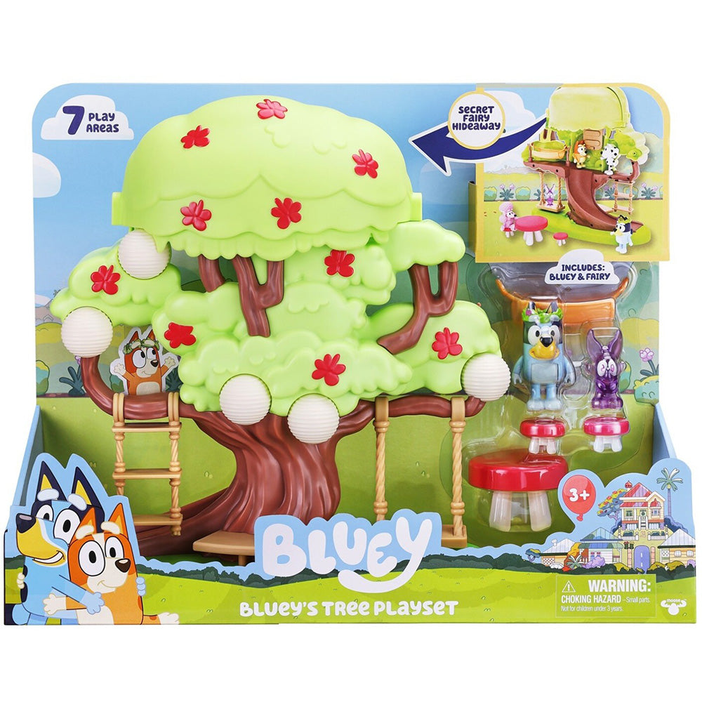Giochi Preziosi Bluey - Σετ Παιχνιδιού το Δεντρόσπιτο Tης Bluey 28εκ