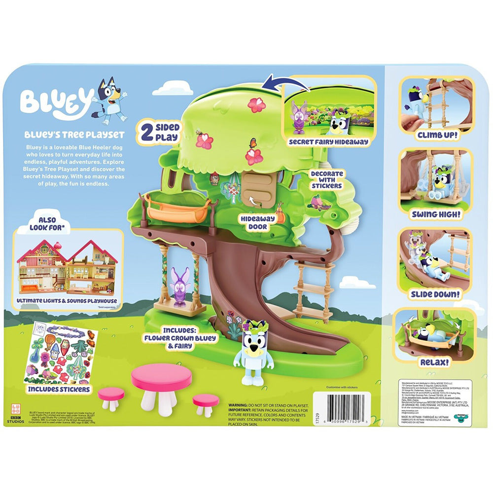 Giochi Preziosi Bluey - Σετ Παιχνιδιού το Δεντρόσπιτο Tης Bluey 28εκ