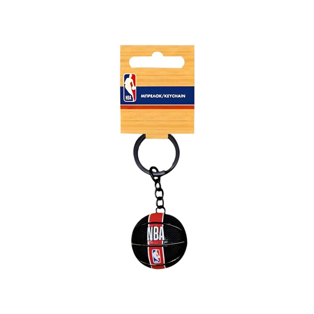Nba - Black Logo 3D Ball Μπρελοκ
