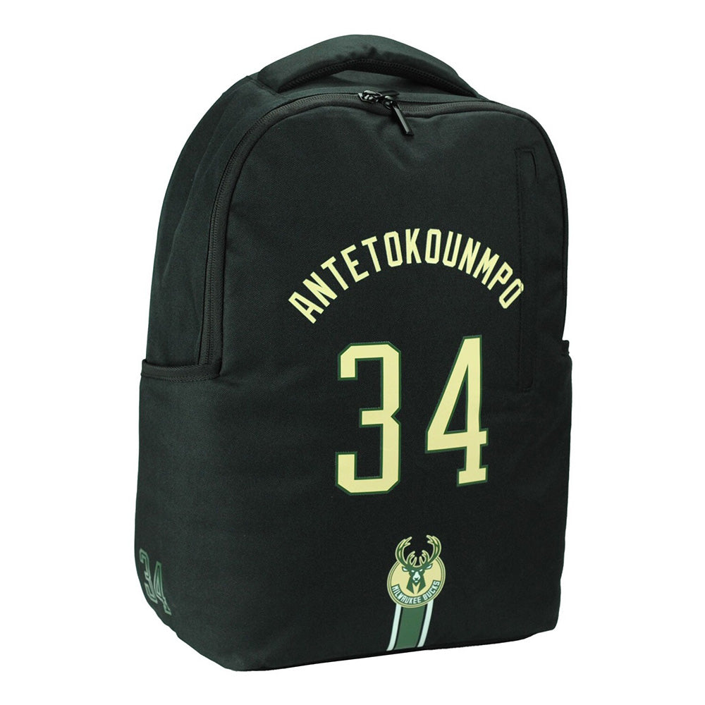 Back Me Up Σχολική Τσάντα Πλάτης Οβάλ NBA 34 Antetokounmpo 30(Μ)x14(Π)x45(Υ) εκ