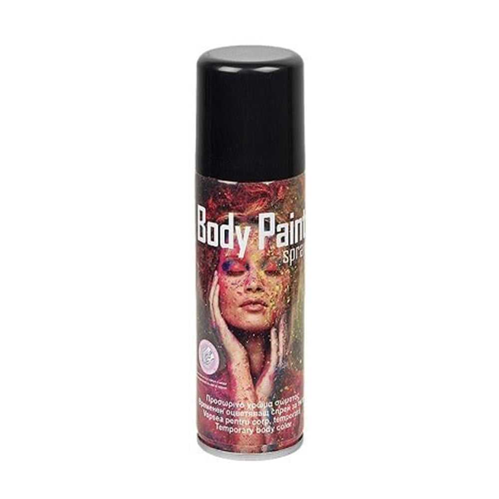 Body Paint Spray Μαύρο 125ml