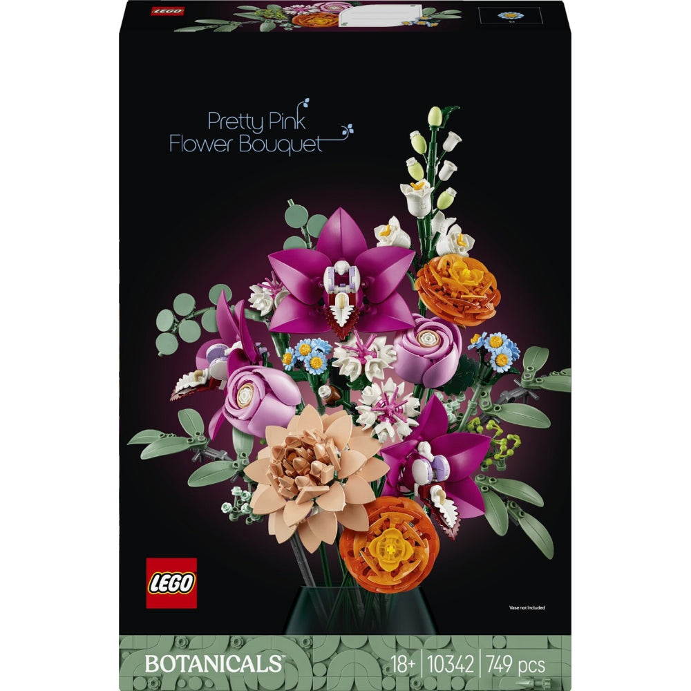 Lego10342 Lego Botanical Pretty Pink Flower Bouquetpapell.gr