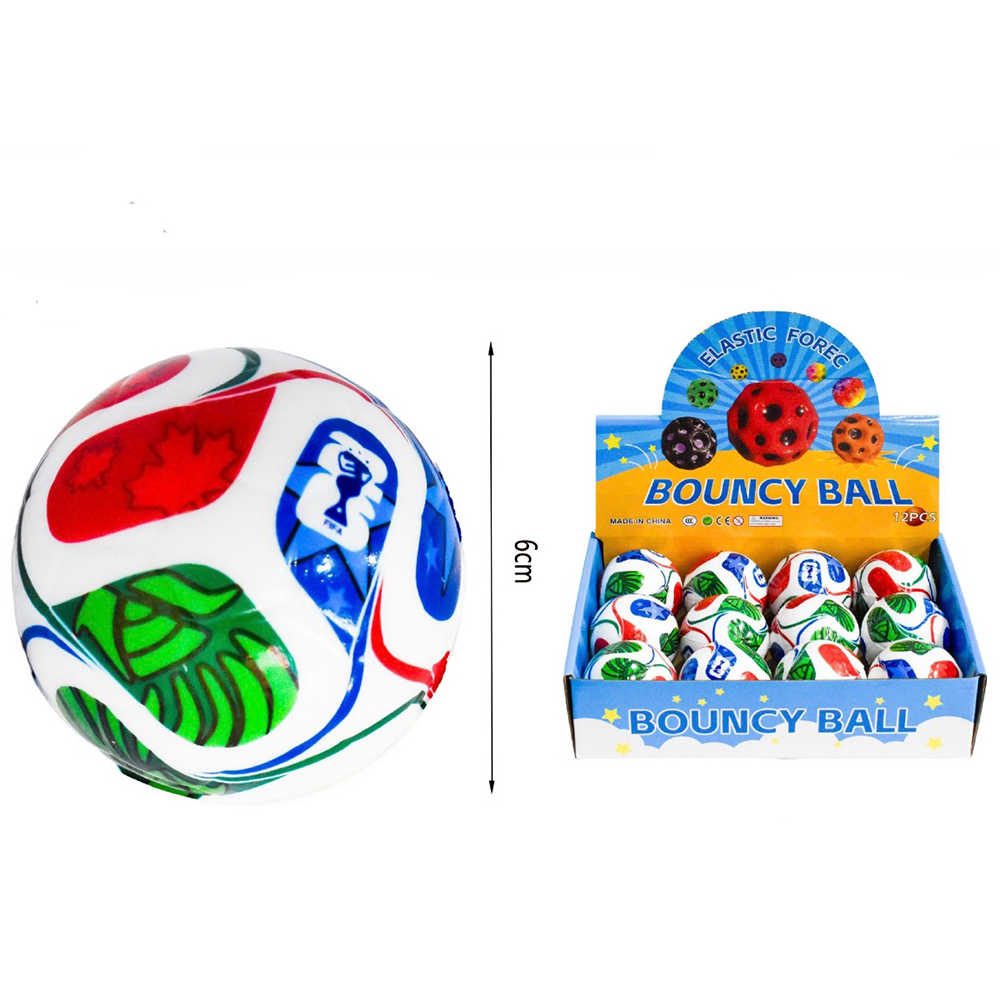 Bouncy Ball Μπάλα Ποδοσφαίρου Mundial 6εκ