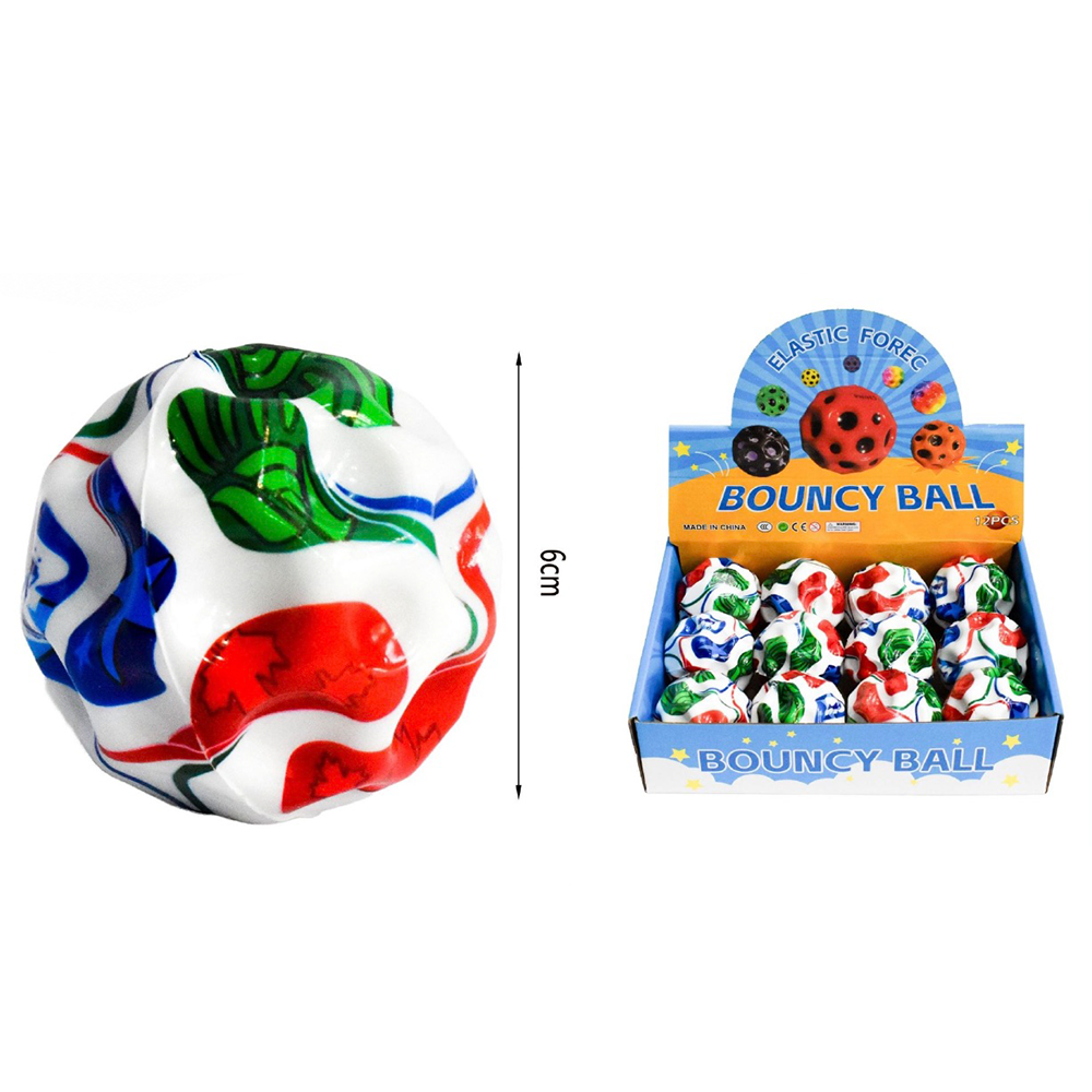 Bouncy Ball Μπάλα Ποδοσφαίρου Mundial 6εκ - 1 Τμχ