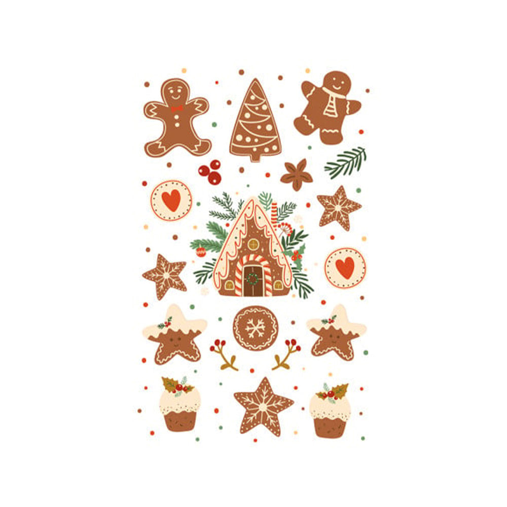 Bsb Χριστουγεννιάτικα Αυτοκόλλητα Magic Christmas – Gingerbread