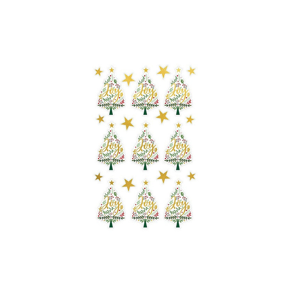 Bsb Χριστουγεννιάτικα Αυτοκόλλητα Magic Christmas – Joy Χριστουγεννιάτικο Δέντρο