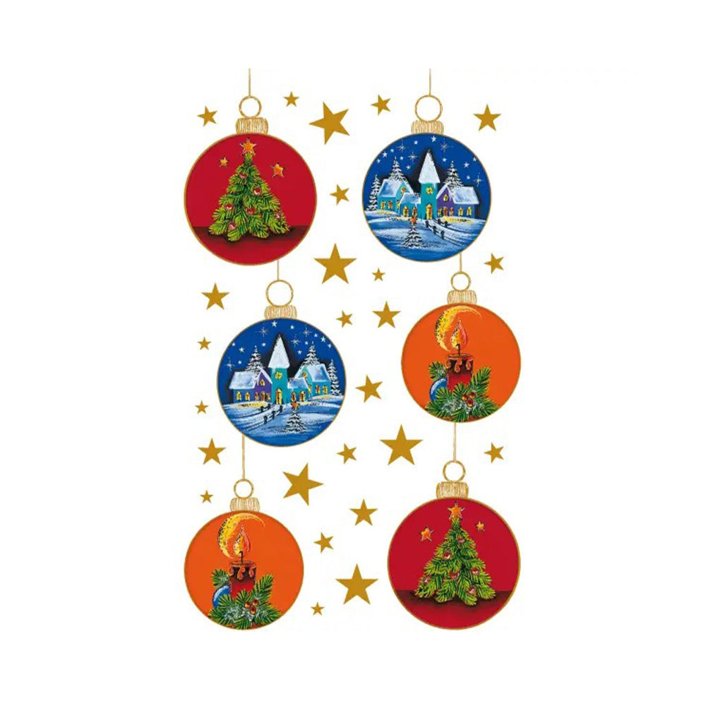 Bsb Χριστουγεννιάτικα Αυτοκόλλητα Magic Christmas – Χριστουγεννιάτικες Μπάλες