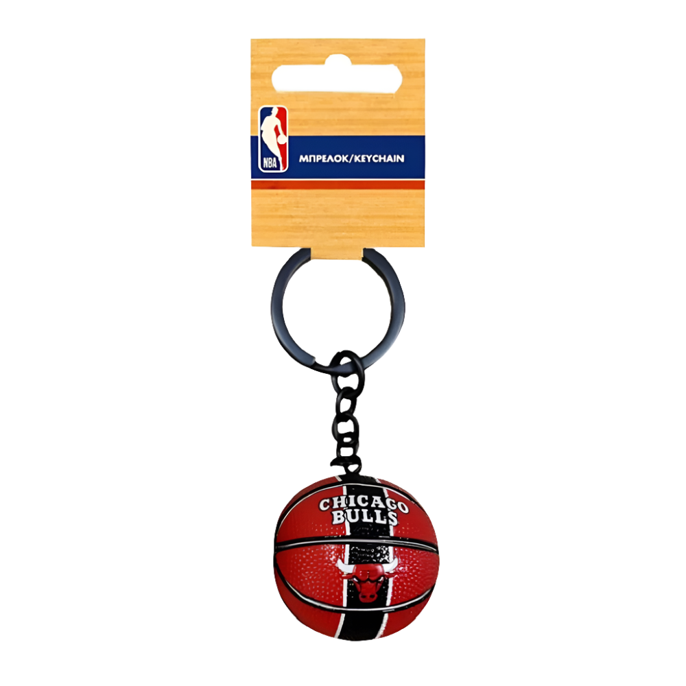 BmuBMU Μπρελόκ 3D Μπάλα NBA Chicago Bullspapell.gr