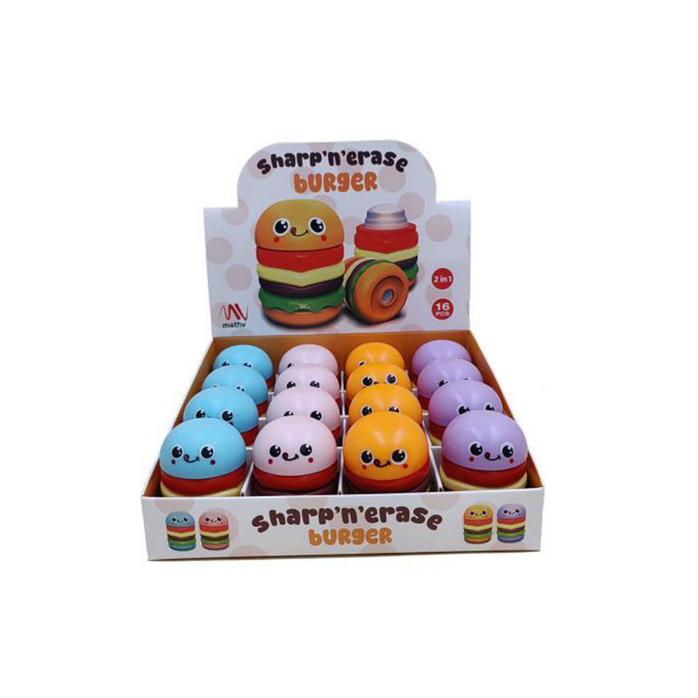 Burger Sharp ’n’ Erase (2 in 1) - 1τμχ