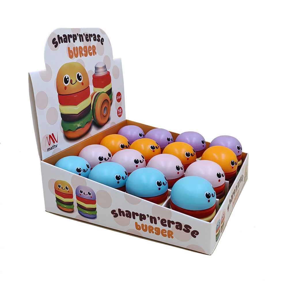 Burger Sharp ’n’ Erase (2 in 1) - 1τμχ