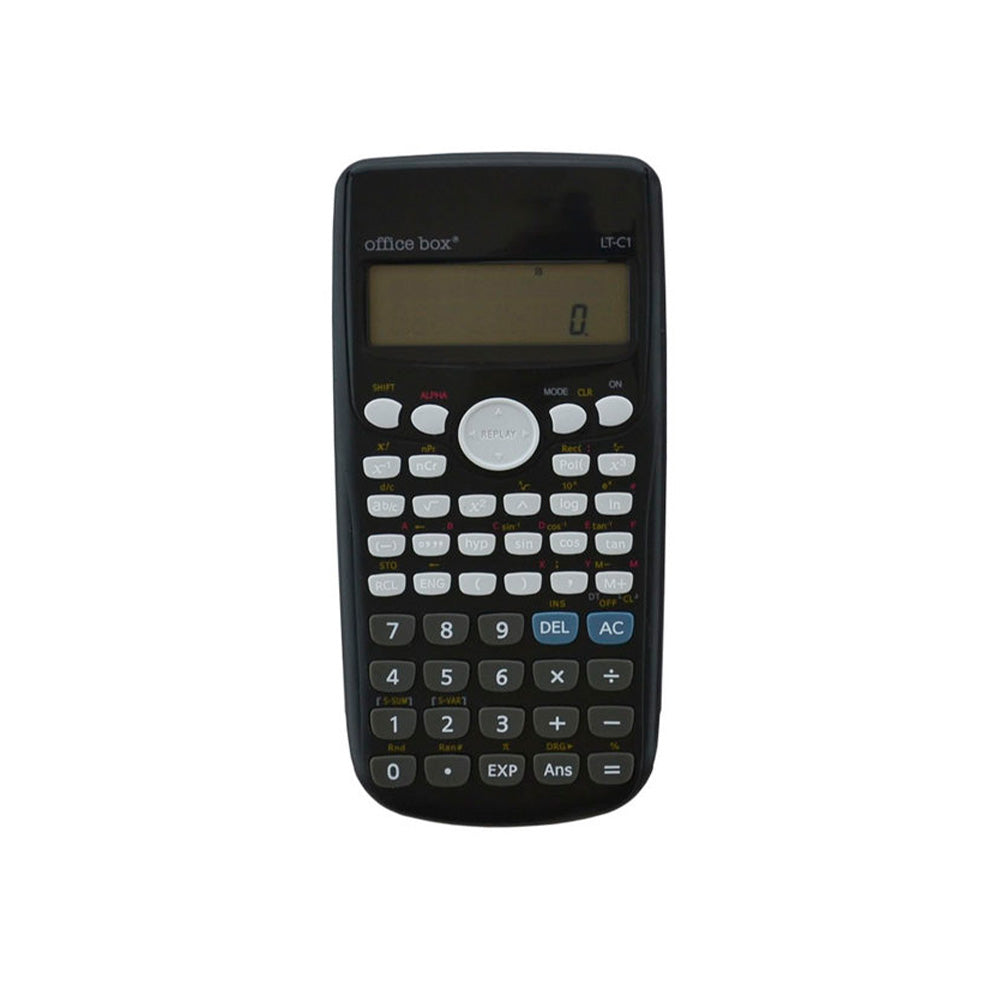 Calculadora Cientifica Κομπιουτεράκι Επιστημονικό 204F Μαύρο
