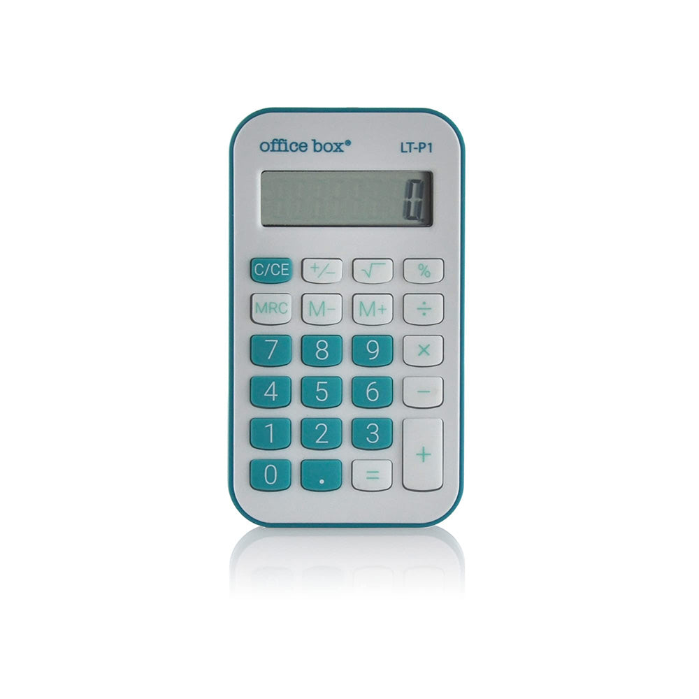 Calculadora Pocket Κομπιουτεράκι 8 Ψηφία Γαλάζιο