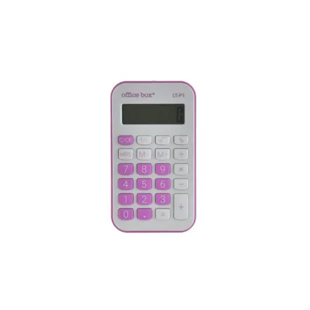 Calculadora Pocket Κομπιουτεράκι 8 Ψηφία Ροζ