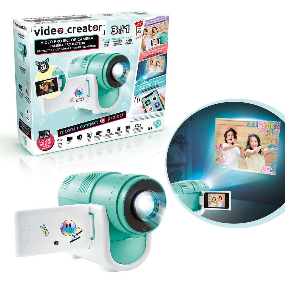 Camera Projector Video Creator Βιντεοκάμερα Προτζέκτορας Για 8+ Ετών – εικόνα προϊόντος 3