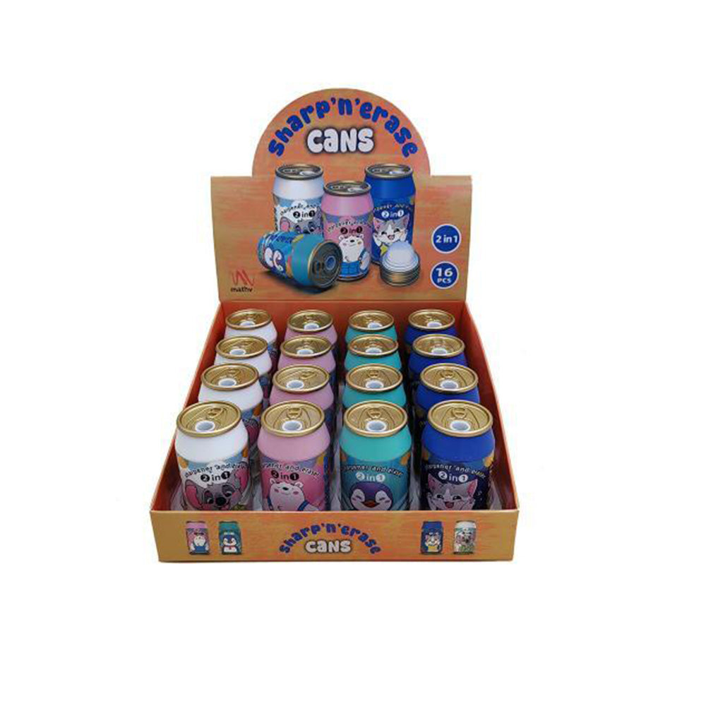 Cans Sharp ’n’ Erase (2 in 1) - 1τμχ