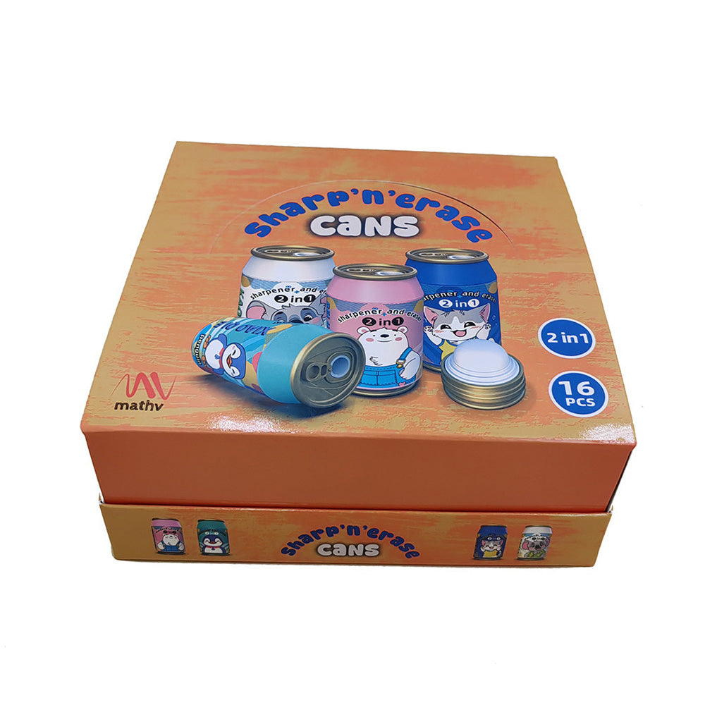 Cans Sharp ’n’ Erase (2 in 1) - 1τμχ