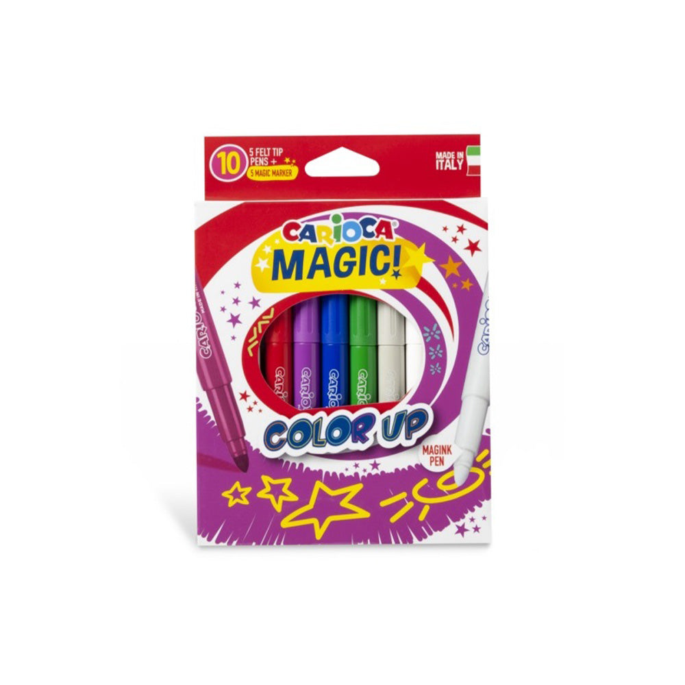 Carioca Μαρκαδόροι Magic Color Up 10 Τμχ