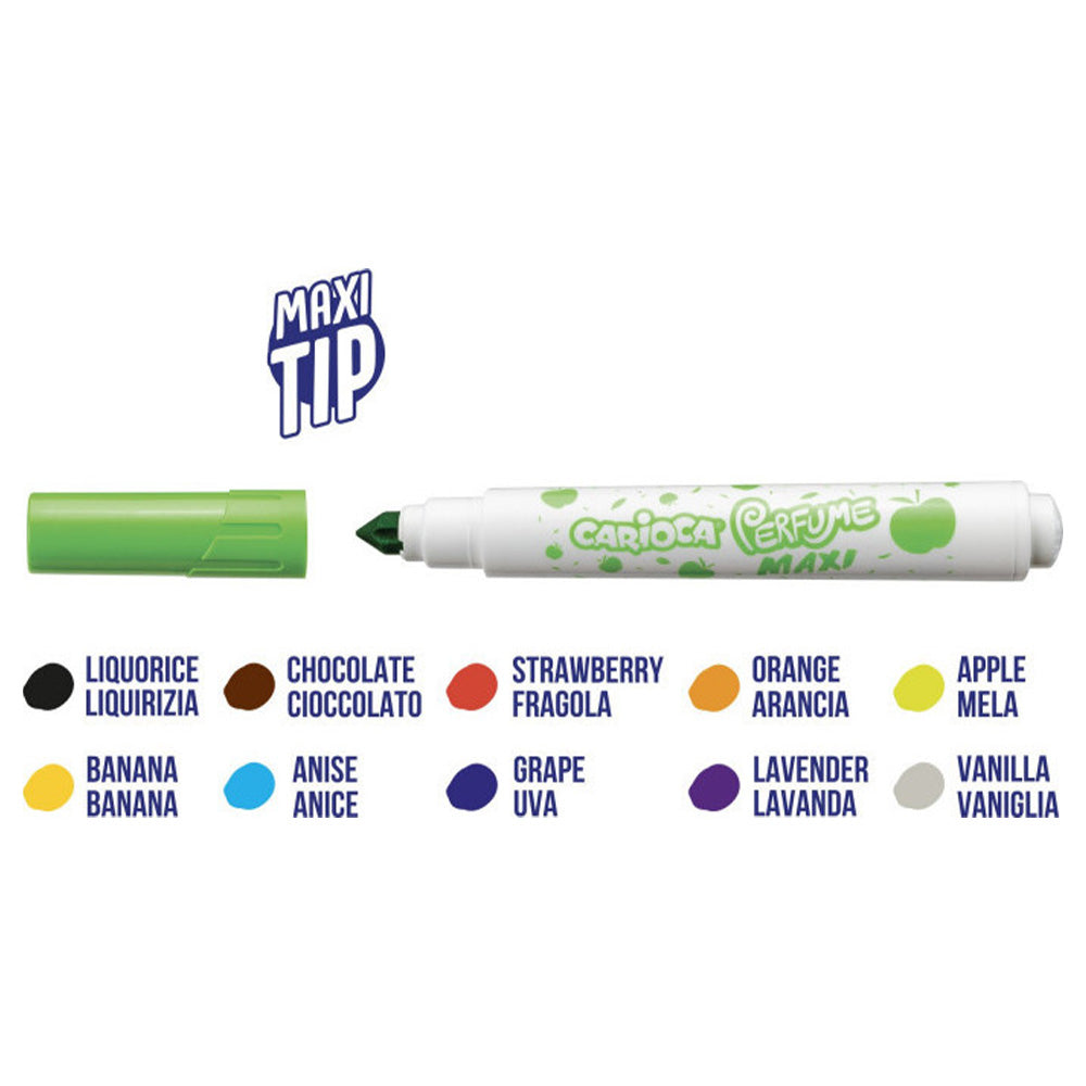 CariocaCarioca Μαρκαδόροι Perfume Maxi 10 Χρώματαpapell.gr