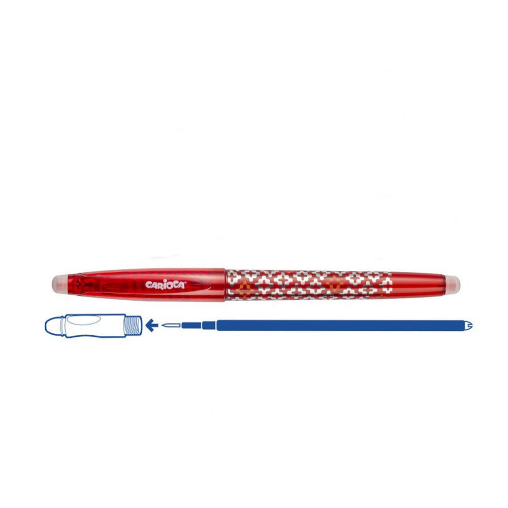 Carioca Oops Pop Στυλό Που Σβήνει Κόκκινο 0,7mm