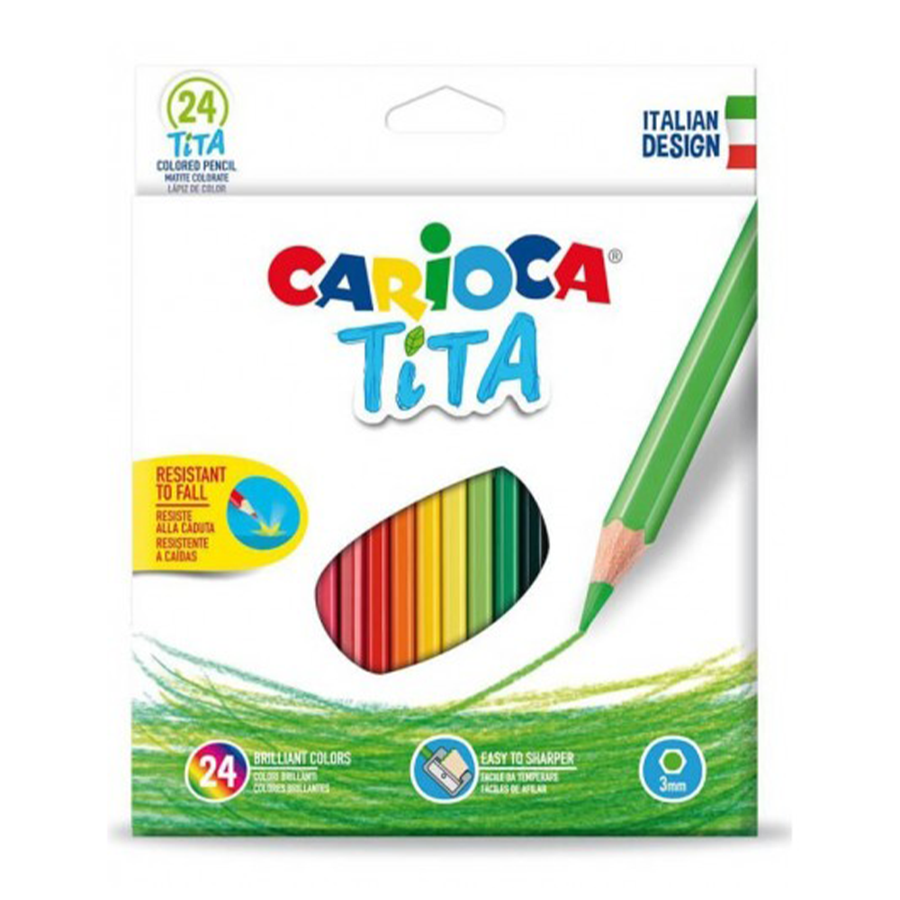 CariocaCarioca Tita Ξυλομπογιές 24 Χρώματαpapell.gr