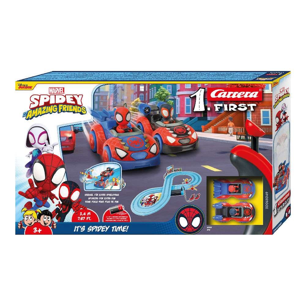 CARRERACarrera Slot 1. First: Marvel Spidey- It's Spidey Time! 1:50papell.gr