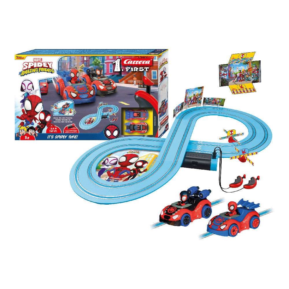 CARRERACarrera Slot 1. First: Marvel Spidey- It's Spidey Time! 1:50papell.gr