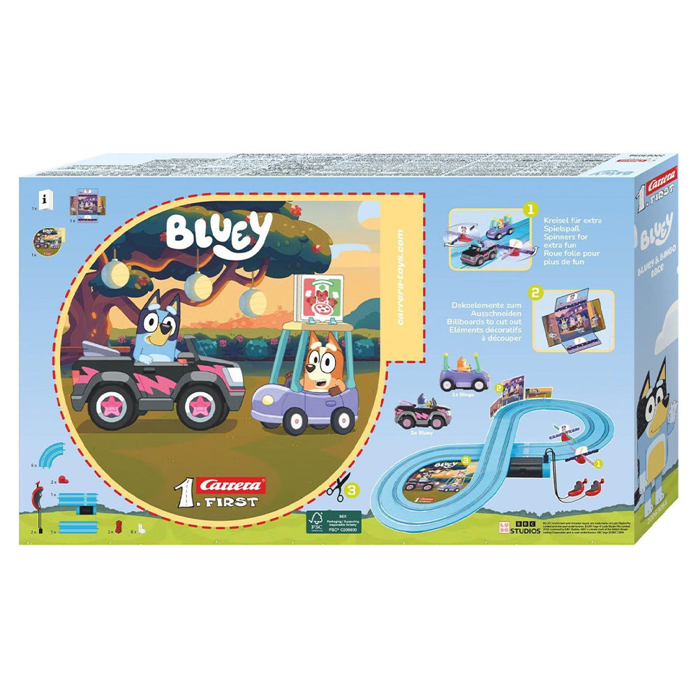 Carrera Slot 1 First: Bluey - Bluey & Bingo Race 1:50