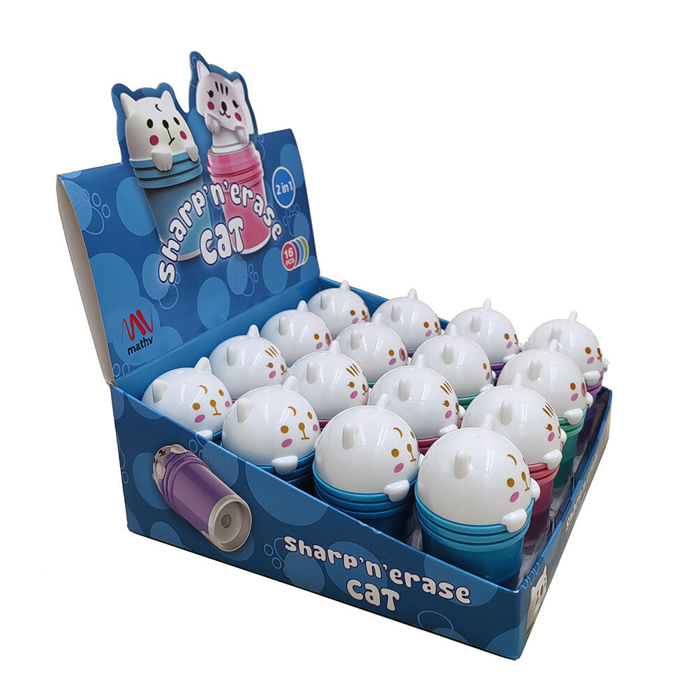 Cat Sharp ’n’ Erase (2 in 1) - 1τμχ