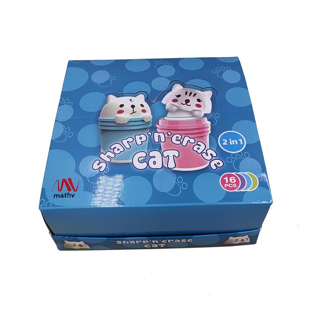 Cat Sharp ’n’ Erase (2 in 1) - 1τμχ