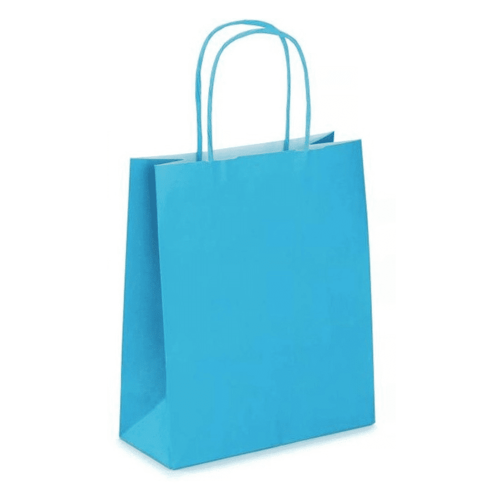 papell.grΧαρτινη Σακουλα Δωρου Γαλαζιο 15Χ12Χ6 Εκpapell.gr