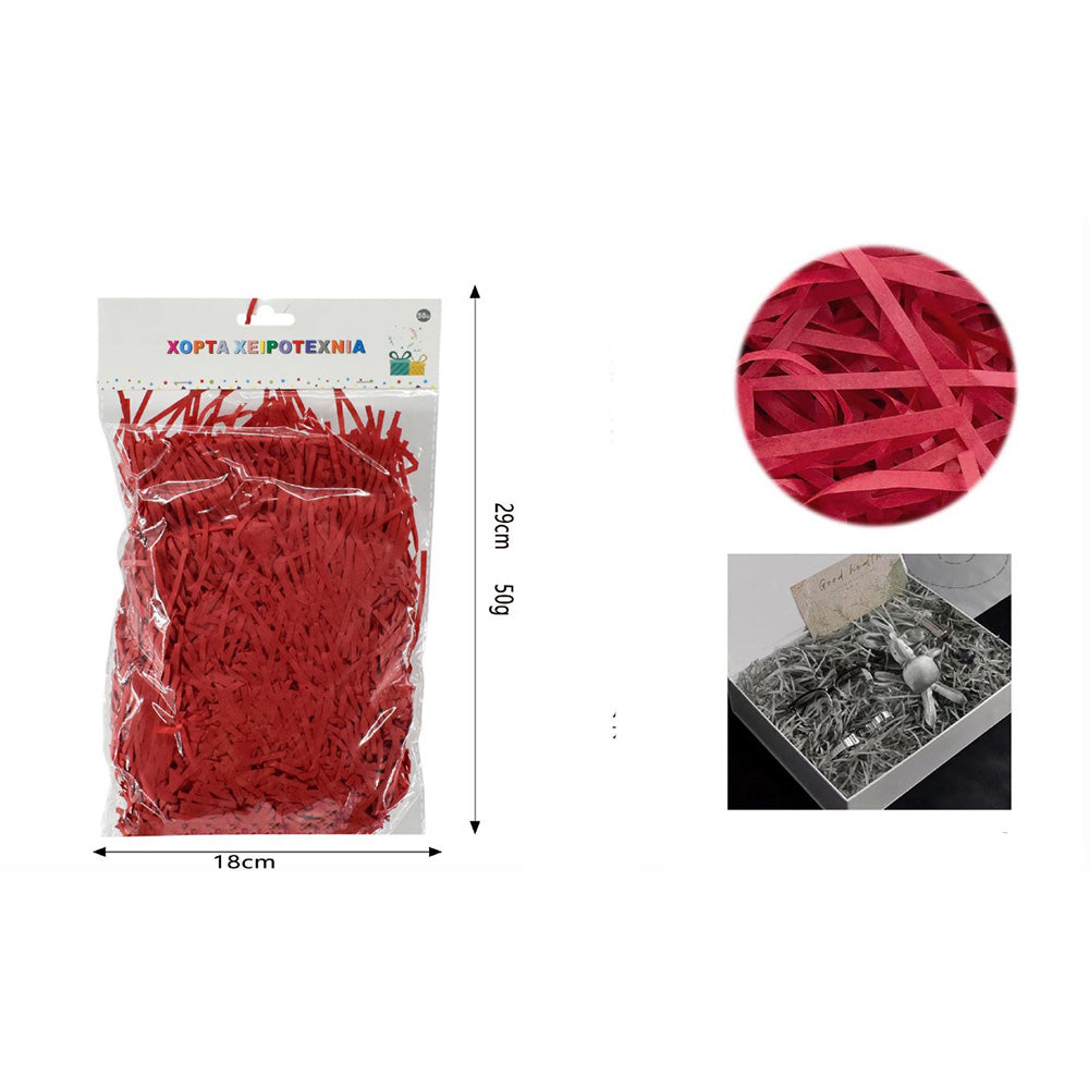OEMΧόρτο Συσκευασίας Σε Κόκκινο Χρώμα 50 Grpapell.gr