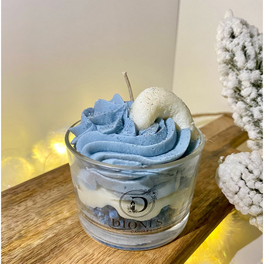 Χριστουγεννιάτικο Αρωματικό Κερί - Κουραμπιές 200gr