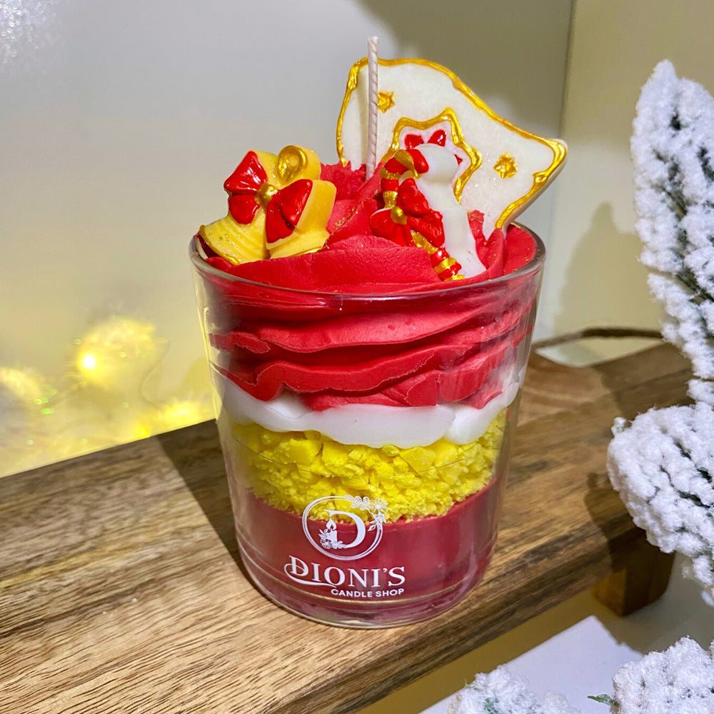 Χριστουγεννιάτικο Αρωματικό Κερί - Jingle Bells 400gr