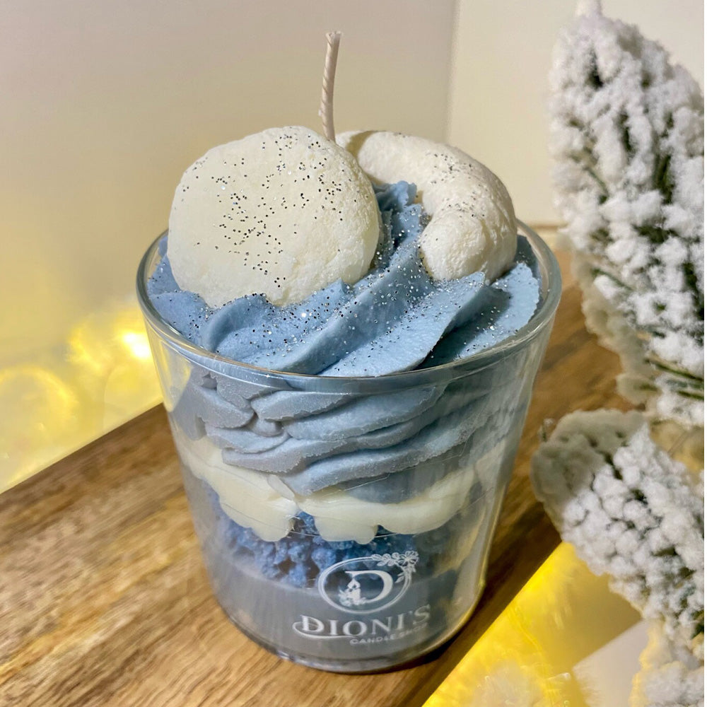 Χριστουγεννιάτικο Αρωματικό Κερί - Κουραμπιές 400gr