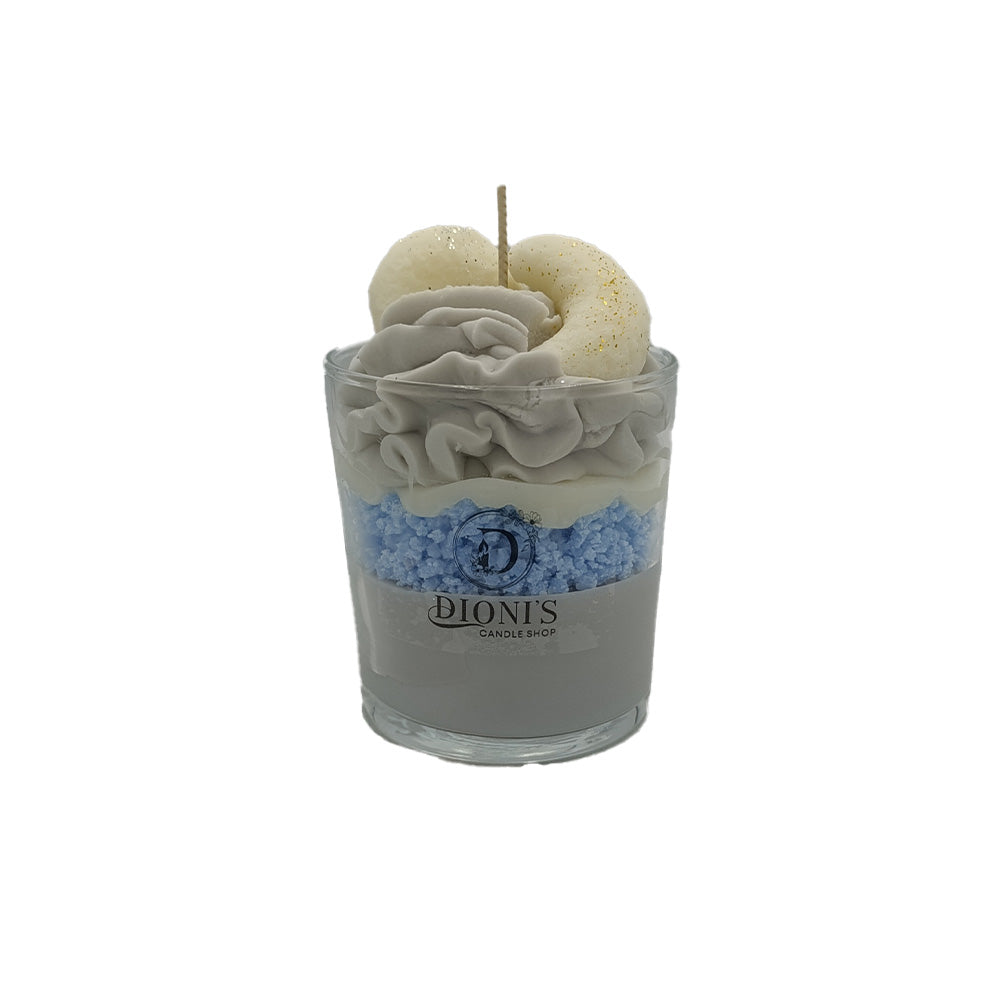 Χριστουγεννιάτικο Αρωματικό Κερί - Κουραμπιές 400gr