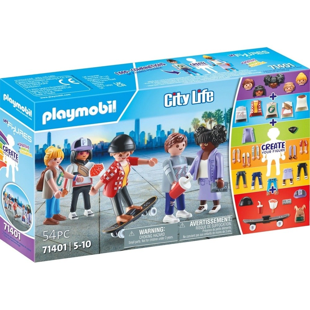 Playmobil City Life My Figures: Ζωh Στην Πoλη