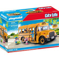 70983 Playmobil City Life Σχολικo Λεωφορεiο Αμερικανικου Τυπου Με Μαθητeς