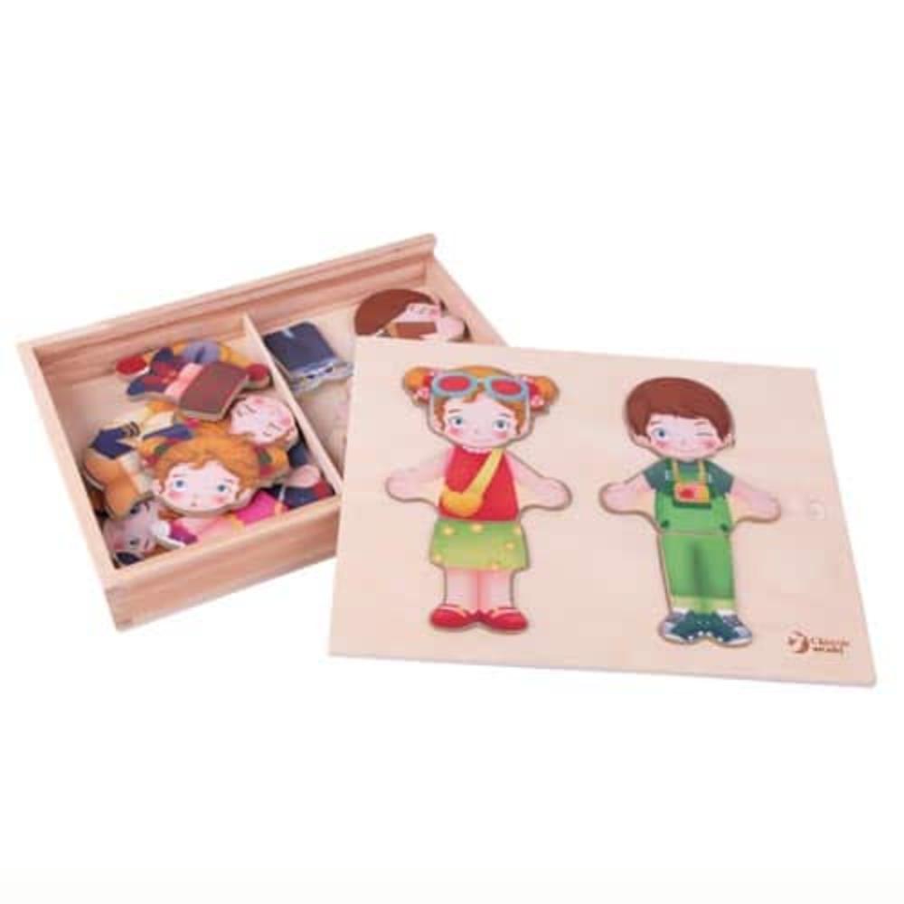 CLASSIC WORLDClassic World Dress Up Puzzle – Παζλ Με Ρουχα Cl54358papell.gr