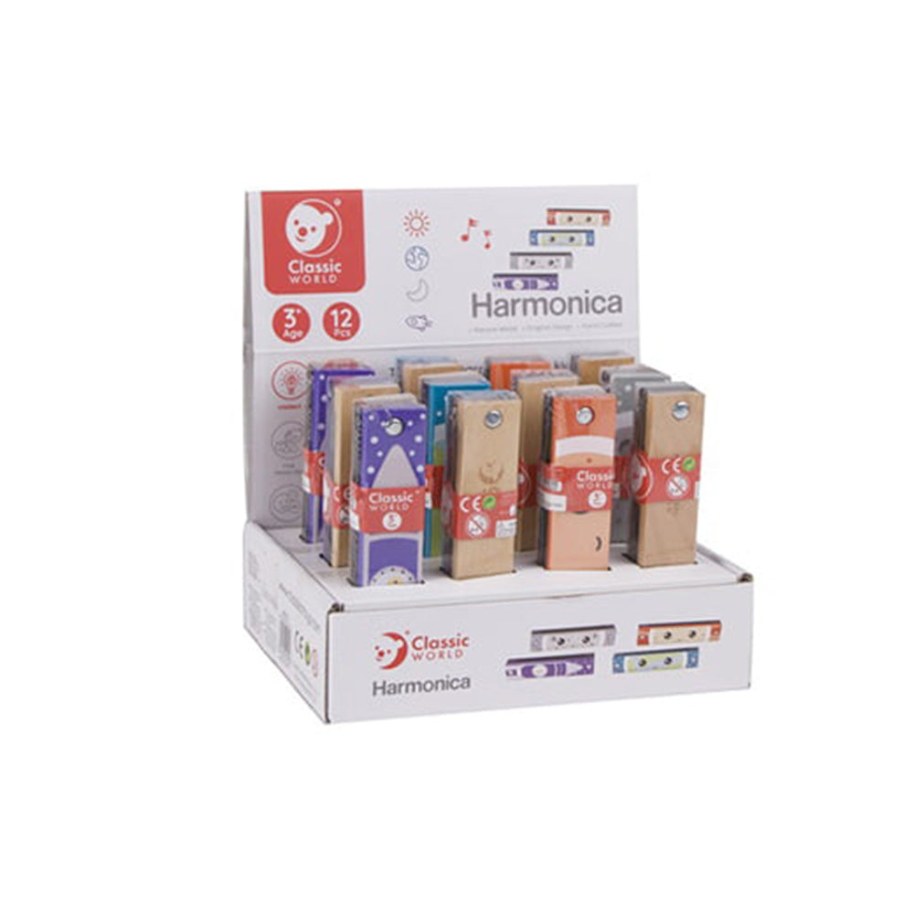Classic World Harmonica – Παιδικό Μουσικό Όργανο - 1 Τμχ Cl40539 