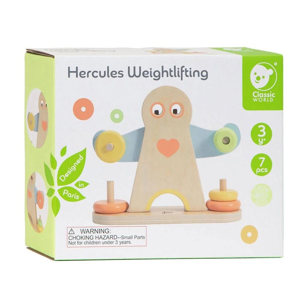 Classic World Hercules Weightlifting- Παιχνίδι Ισορροπίας Και Στοίβαξης CL 20147