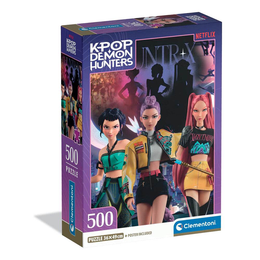 Clementoni Παιδικό Παζλ High Quality K-Pop Demon Hunters Compact Box 500 τμχ – εικόνα προϊόντος 6