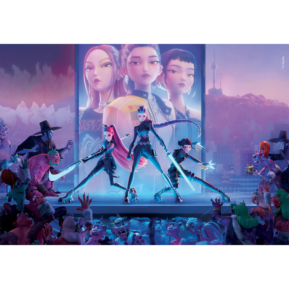 Clementoni Παιδικό Puzzle High Quality K-Pop Demon Hunters Compact Box 1000 Τμχ – εικόνα προϊόντος 3